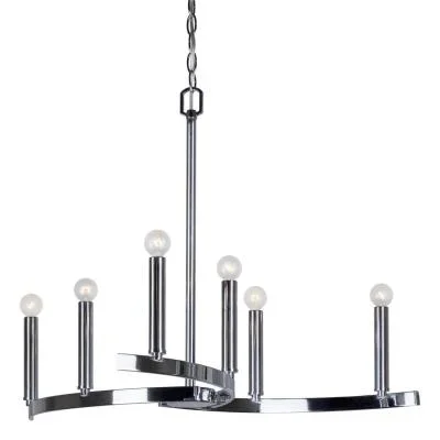 Six Light Chandelier108884