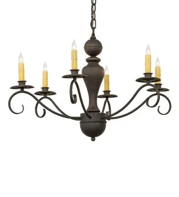 Six Light Chandelier3806476