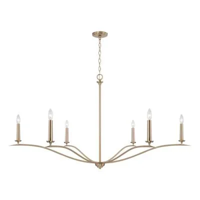 Six Light Chandelier6215340