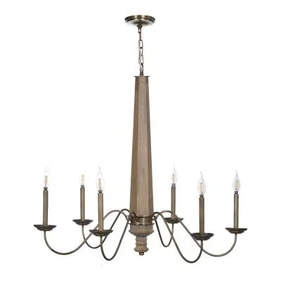 Six Light Chandelier6233031