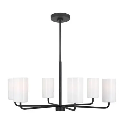 Six Light Chandelier6238382