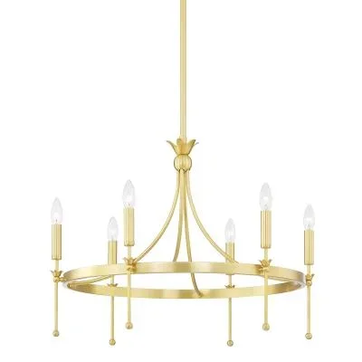 Six Light Chandelier6621680