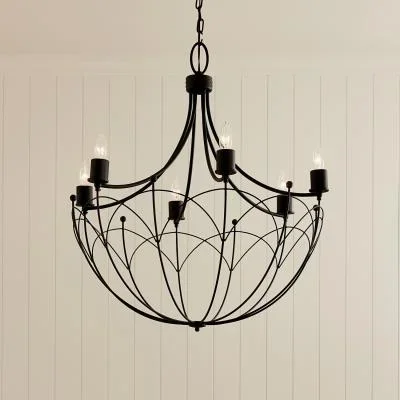 Six Light Chandelier8222426