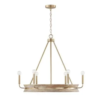 Six Light Chandelier8241397