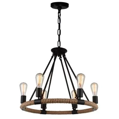 Six Light Chandelier841523