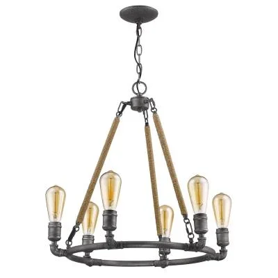 Six Light Chandelier870523