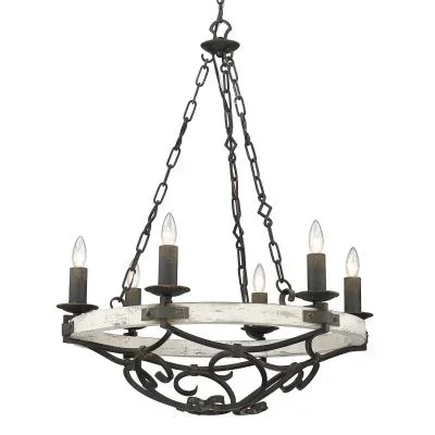 Six Light Chandelier8836521