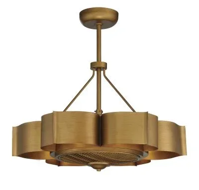 Six Light Fan D’lier2202124