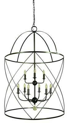 Six Light Foyer Chandelier923285