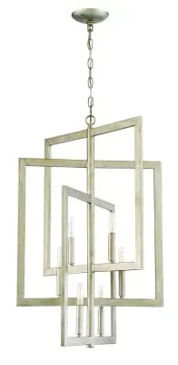 Six Light Foyer Pendant090399