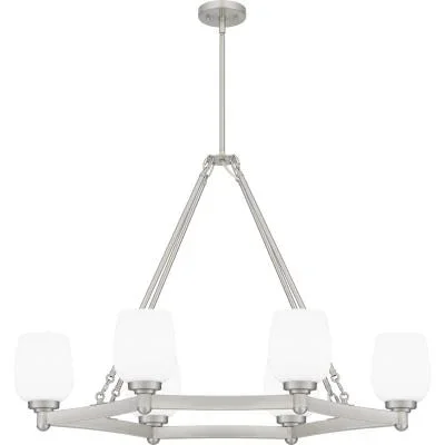 Six Light Linear Chandelier6223334