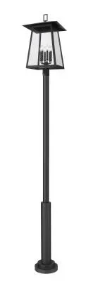 Six Light Outdoor Post Mounted Fixture6431299