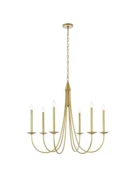 Six Light Pendant8592123