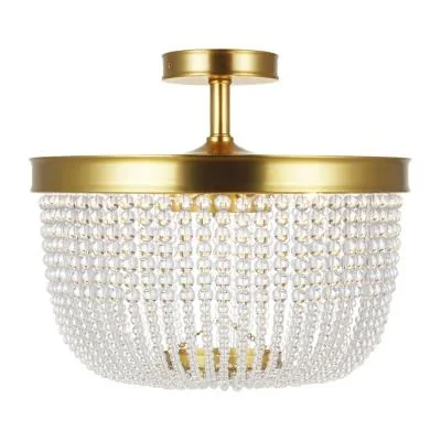 Six Light Semi Flush Mount8873951