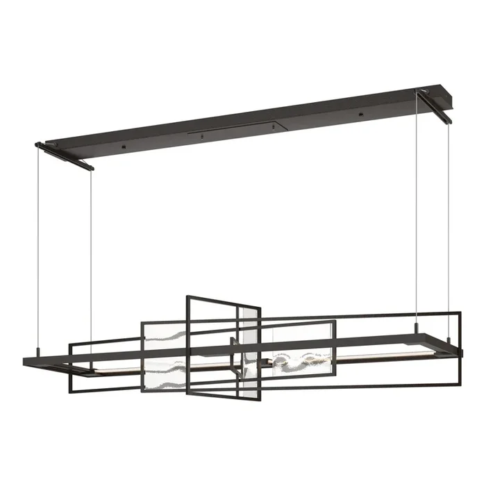 Summer LED Pendant Aqualite Glass LED in Oil Rubbed Bronze139754-LED-STND-14-AQ