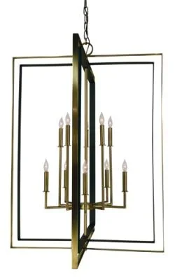 Ten Light Foyer Chandelier095091