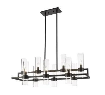 Ten Light Linear Chandelier2204608
