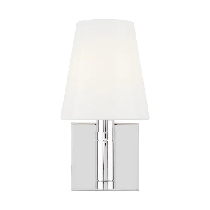 Thomas O’Brien Beckham Classic Square Sconce in Polished NickelTV1011PN