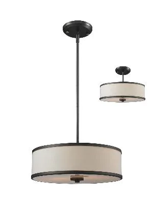 Three Light Convertible Pendant504005