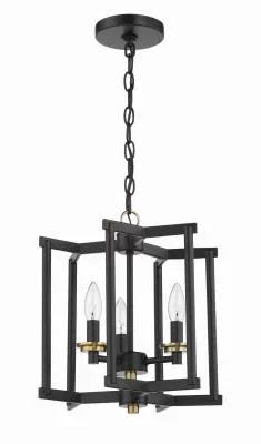 Three Light Convertible Semi Flush/Pendant3794682