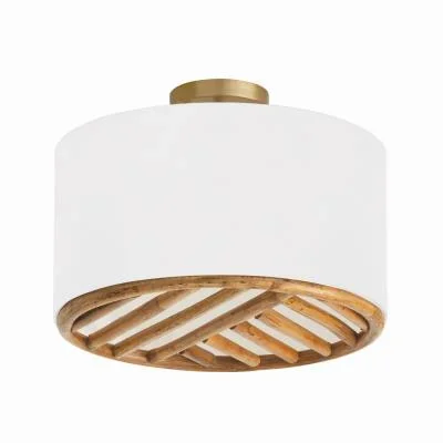 Three Light Dual Mount Semi Flush/Pendant8571714