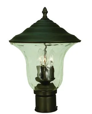 Three Light Exterior Post Mount425430