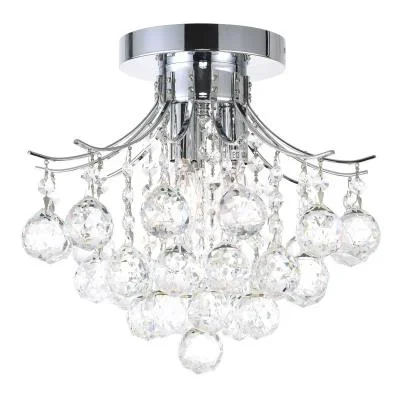 Three Light Flush Mount019873