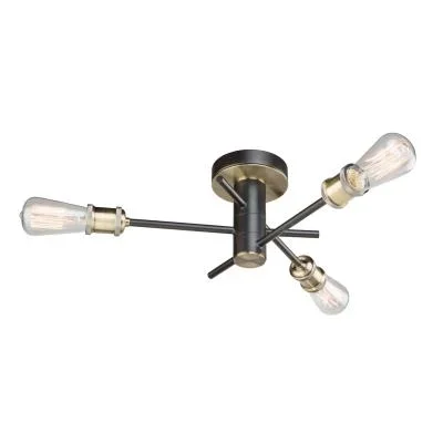 Three Light Flush Mount104306