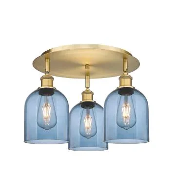 Three Light Flush Mount9555651