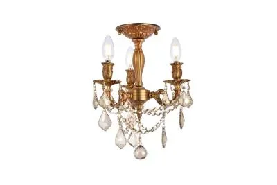 Three Light Flush Mount985111