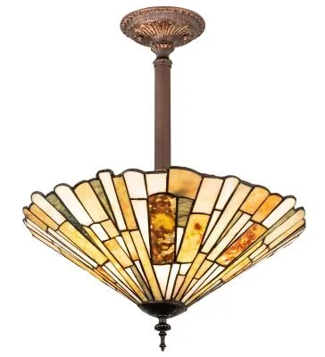 Three Light Inverted Pendant955287
