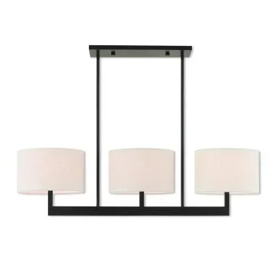 Three Light Linear Chandelier025314