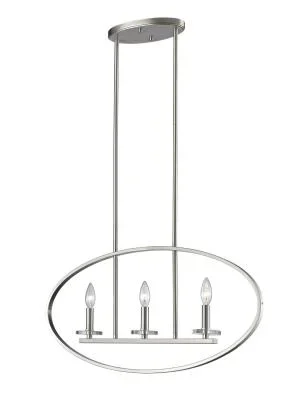 Three Light Linear Chandelier251666