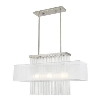 Three Light Linear Chandelier769191