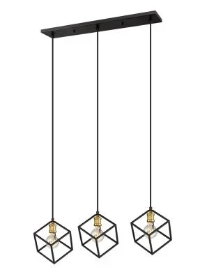 Three Light Linear Chandelier8954894