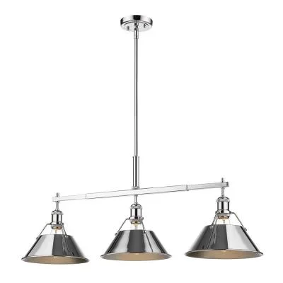 Three Light Linear Pendant058765