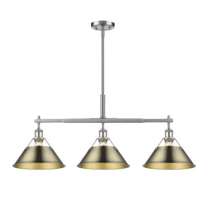 Three Light Linear Pendant2324228