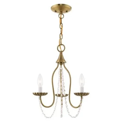 Three Light Mini Chandelier852485