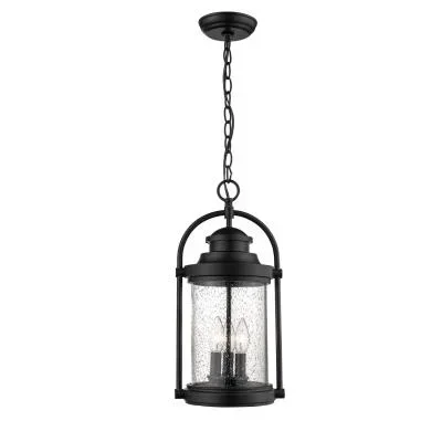 Three Light Outdoor Hanging Lantern090858