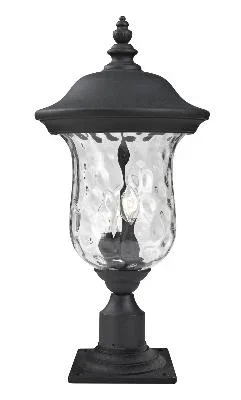 Three Light Outdoor Pier Mounted Fixture831539