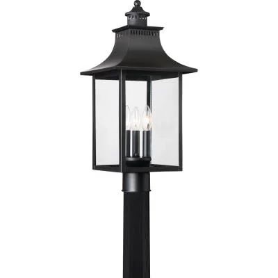 Three Light Outdoor Post Lantern023383