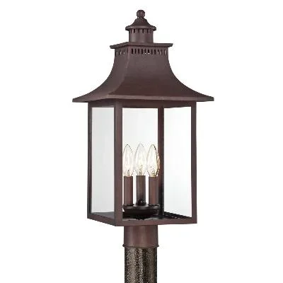Three Light Outdoor Post Lantern731319