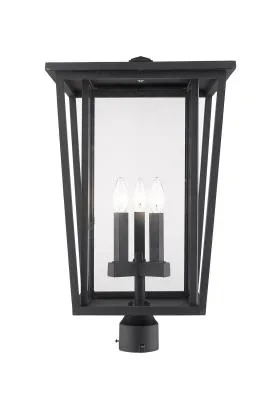 Three Light Outdoor Post Mount Fixture708162