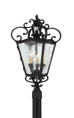 Three Light Outdoor Post Mount4450883