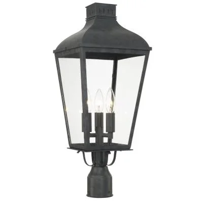 Three Light Outdoor Post Mount786817
