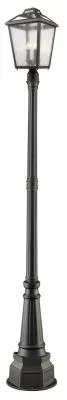 Three Light Outdoor Post Mounted Fixture091224