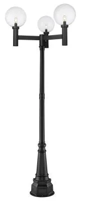 Three Light Outdoor Post Mounted Fixture6299930