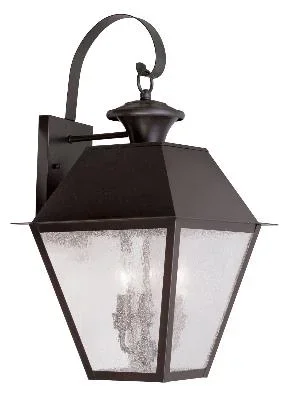 Three Light Outdoor Wall Lantern008101