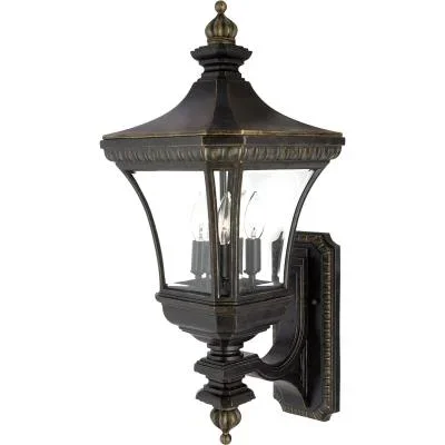 Three Light Outdoor Wall Lantern240615