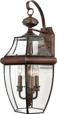 Three Light Outdoor Wall Lantern634514